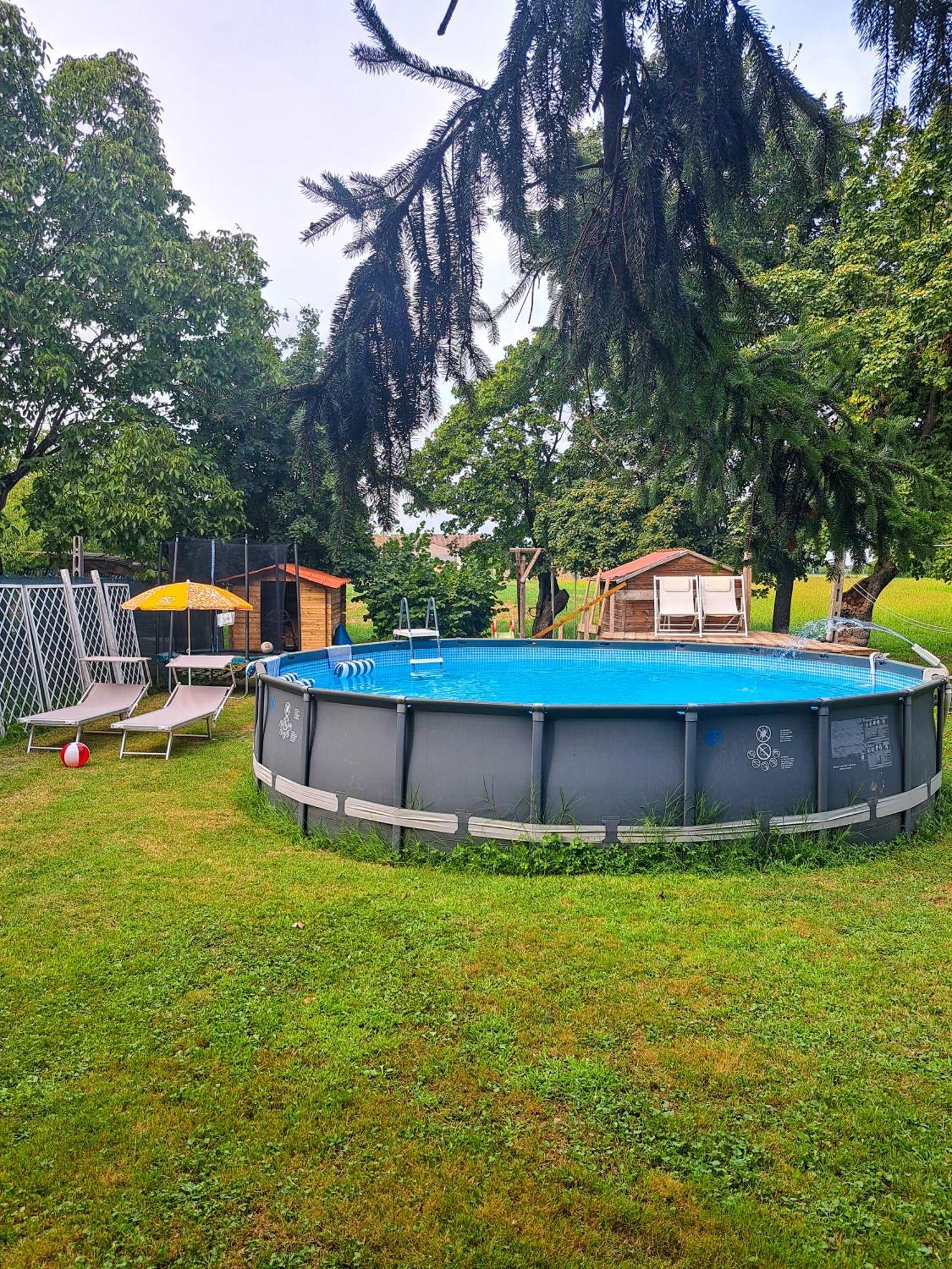 La Casina Bed and Breakfast Trecasali Buitenkant foto